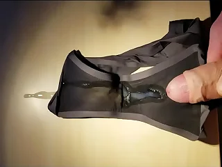 Cum on Wife's Used Panties